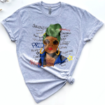 African American Pride History Natural Socialite Positivity Standard T-Shirt - Image 3