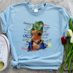 African American Pride History Natural Socialite Positivity Standard T-Shirt - Image 5