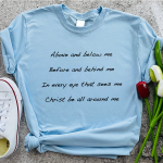 Christ Be All Around Me " Music"  Standard T-Shirt - Image 6