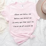 Christ Be All Around Me " Music"  Standard T-Shirt - Image 5