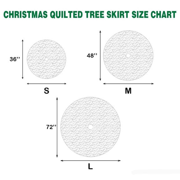 Rushgleam Pink Green Patchwork Quilted Tree Skirt Cute Colorful Gifts For Women Xmas Tree Decoration - Image 3