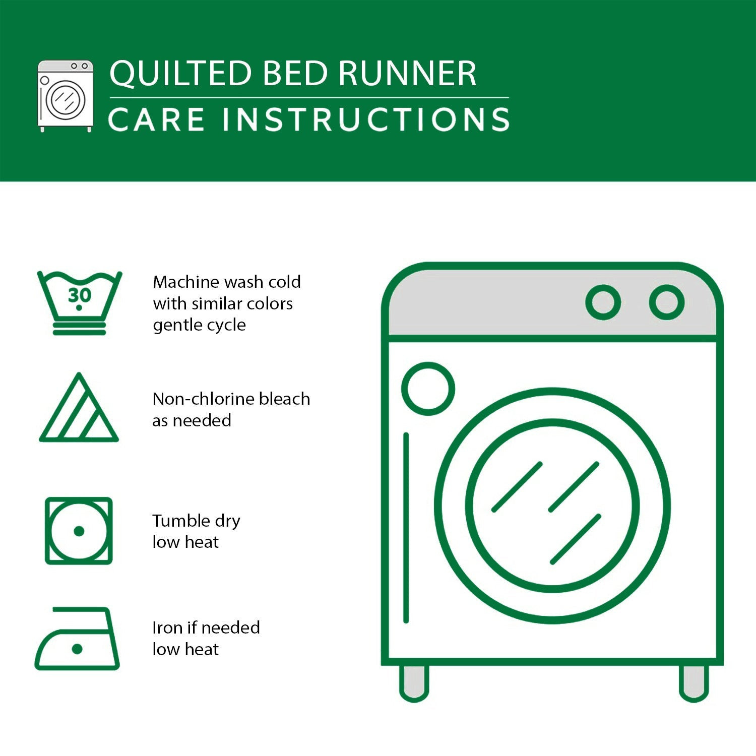 Cottage Hearts Quilted Bed Runner Bed Decor Ideas Valentines Gifts Idea For Lovers - Image 4